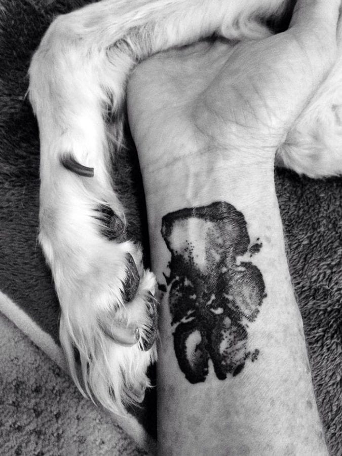 Татуировка лапы своей собаки - новый бьюти-тренд (ФОТО)