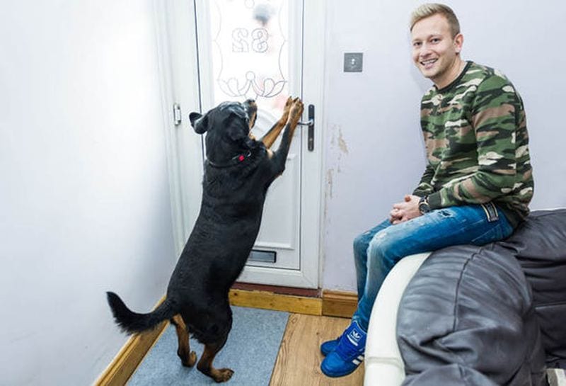 Собака спасла хозяину жизнь, открыв дверь врачам